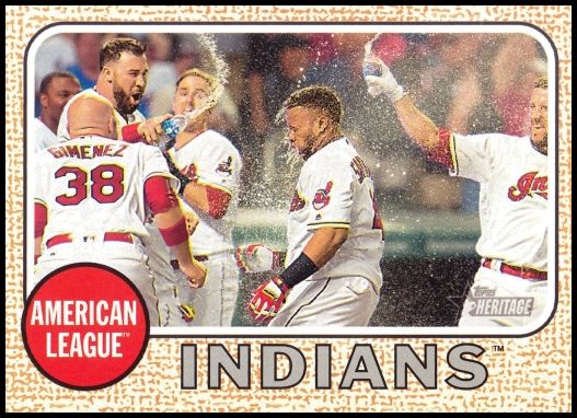 385 Cleveland Indians Team Card